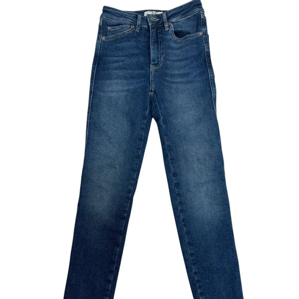 EUC Free People We The Free “Twenty-Five” Raw Hem Jeans – Size 25